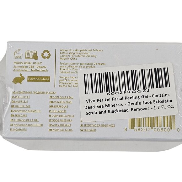 Vivo Per Lei Facial Peeling Dead Sea Minerals Travel Tube And Jar 50ml Set - Picture 7 of 7